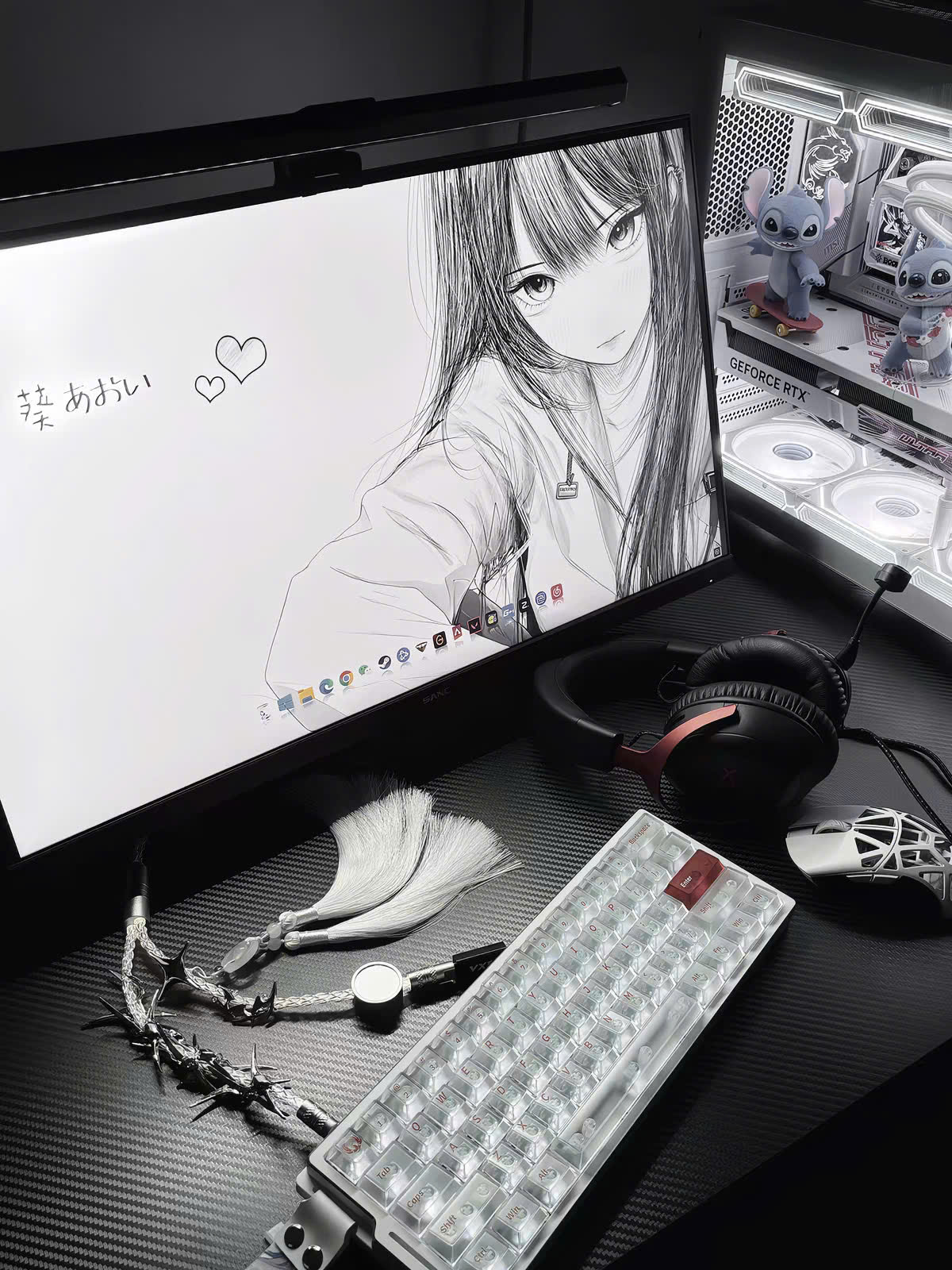 [GROUP BUY] COMBO DÂY 8K POLLING RATE 2 ĐẦU OUTPUT 8K FULL PHỤ KIỆN DIY