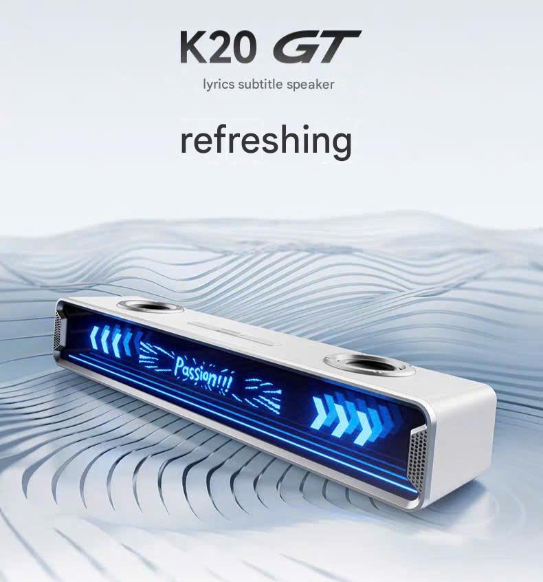 [Đã Đóng GB] Loa Gaming Soundbar K20 GT Màn Hình Pixel Bar