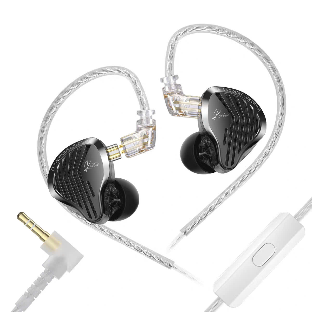 Tai Nghe IEM GK Kunten Large Dynamic Driver 10mm Nghe Tạp