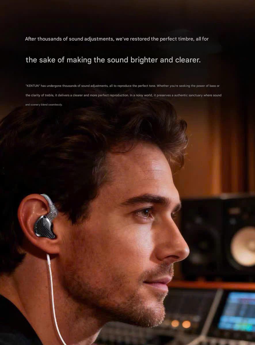 Tai Nghe IEM GK Kunten Large Dynamic Driver 10mm Nghe Tạp