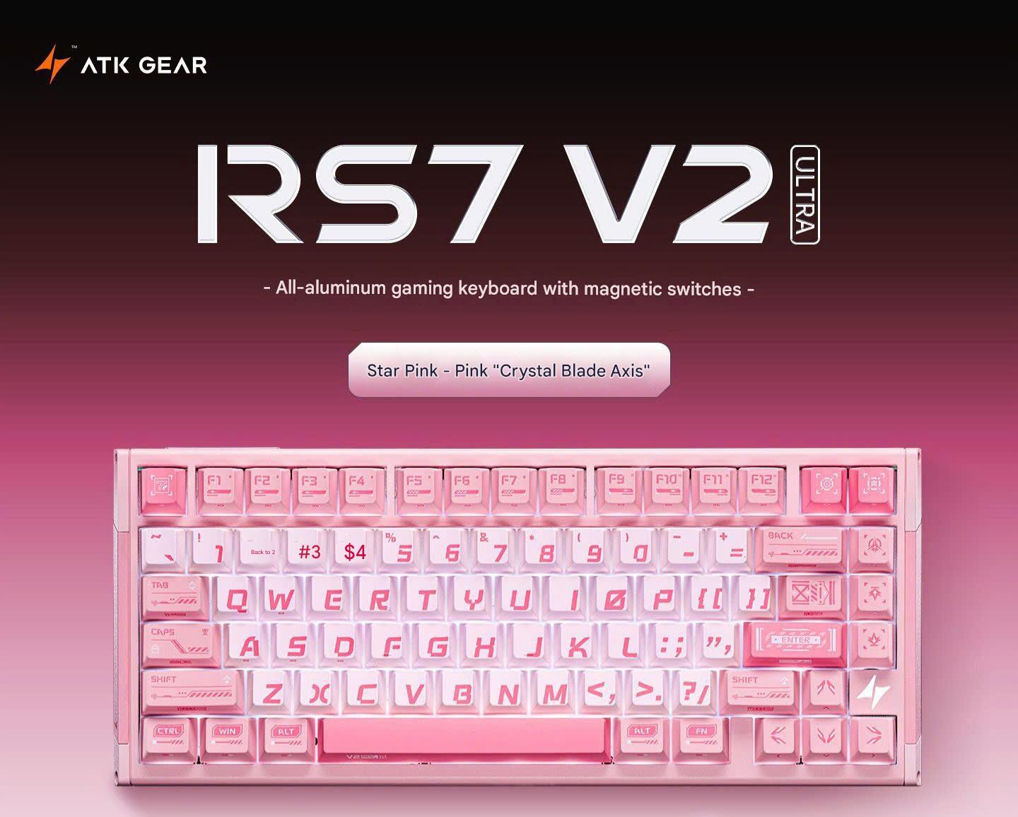 [Group Buy] Bàn Phím Gaming ATK RS7 Ultra V2