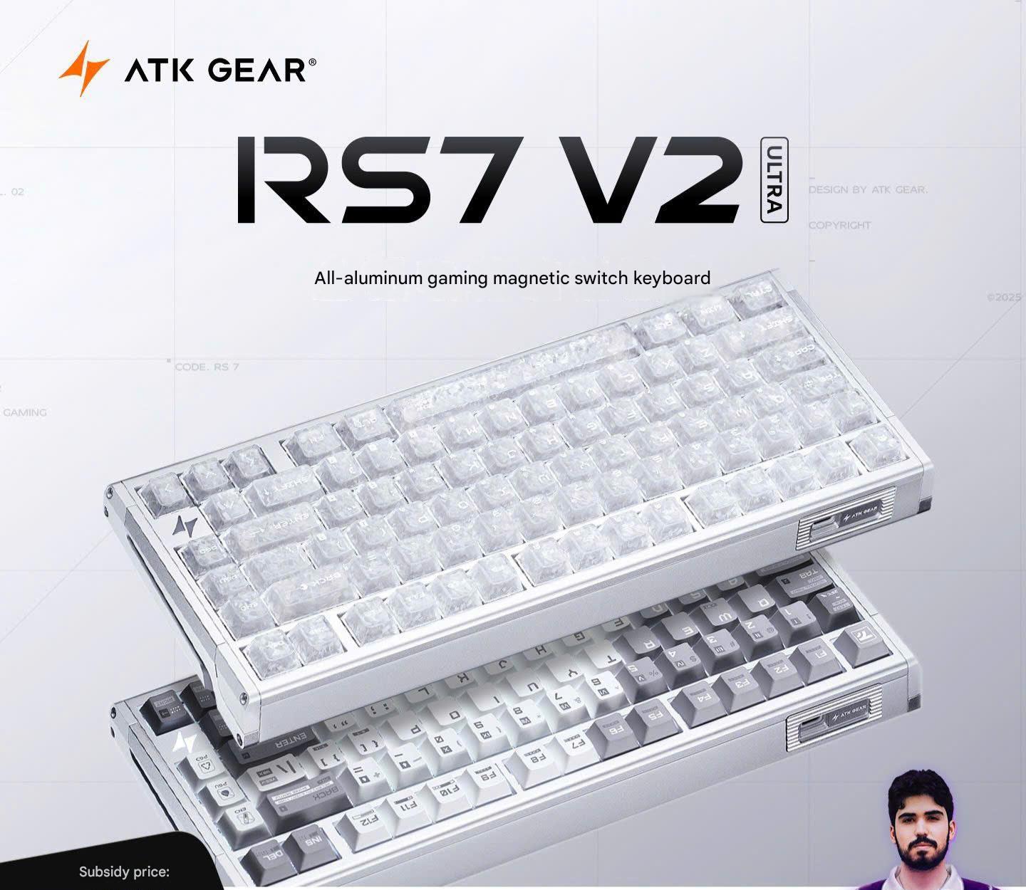 [Group Buy] Bàn Phím Gaming ATK RS7 Ultra V2