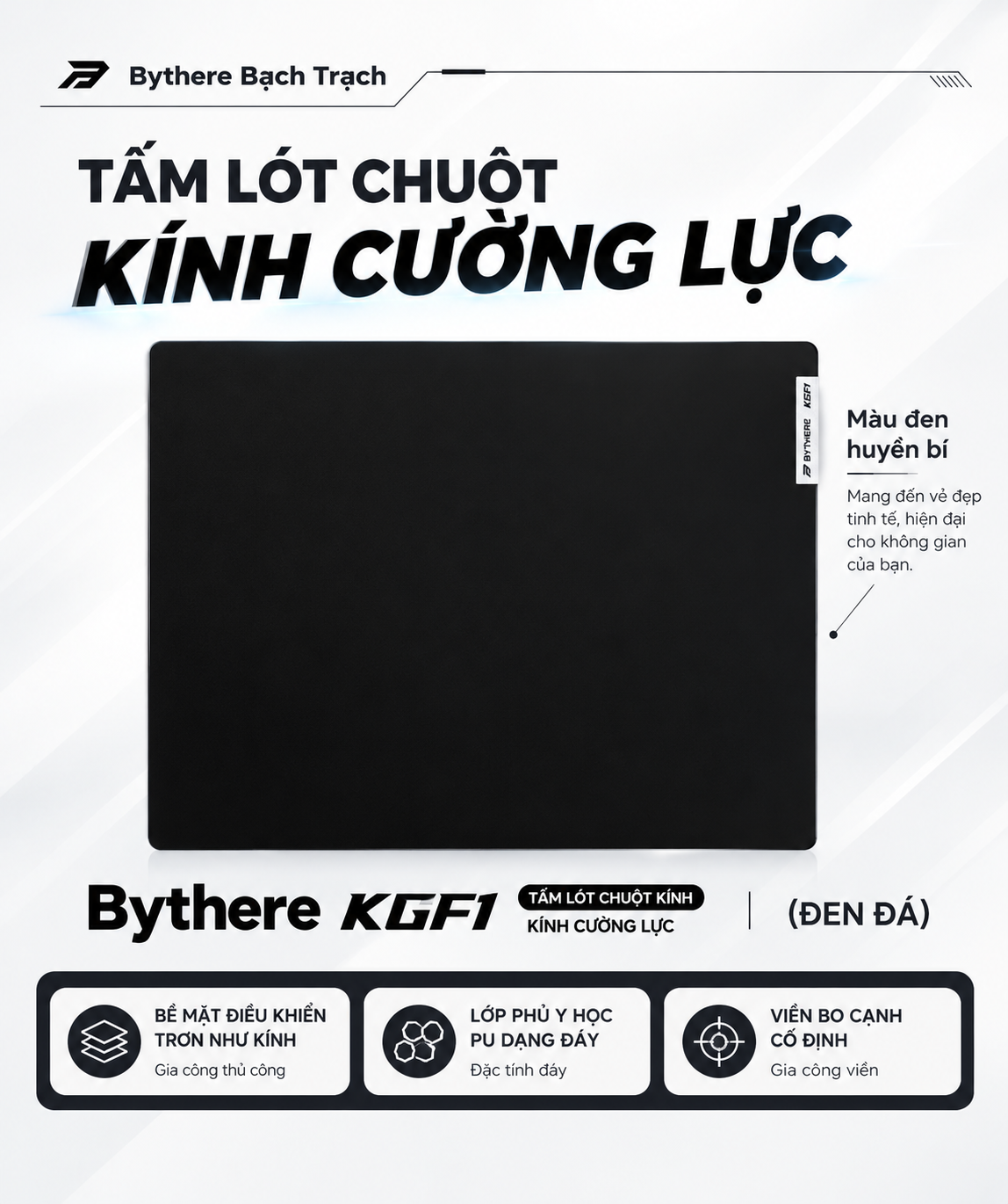 [GROUP BUY] PAD KÍNH BYTHERE KGF1 BĂNG PHA LÊ