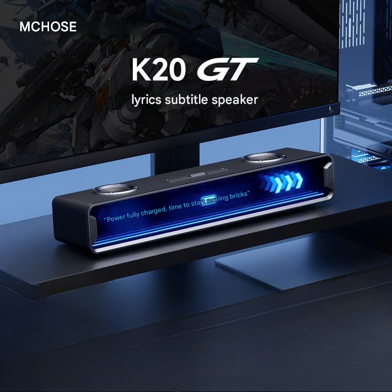 [Đã Đóng GB] Loa Gaming Soundbar K20 GT Màn Hình Pixel Bar