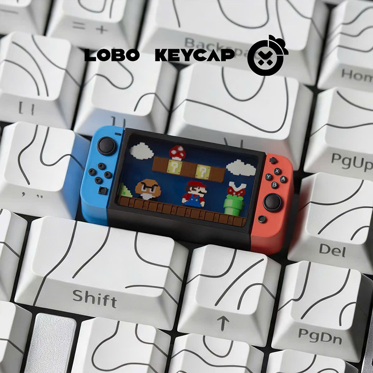 [Group Buy] Keycap Artisan Máy Chơi Game Switch 2.25u Chính Hãng Lobo