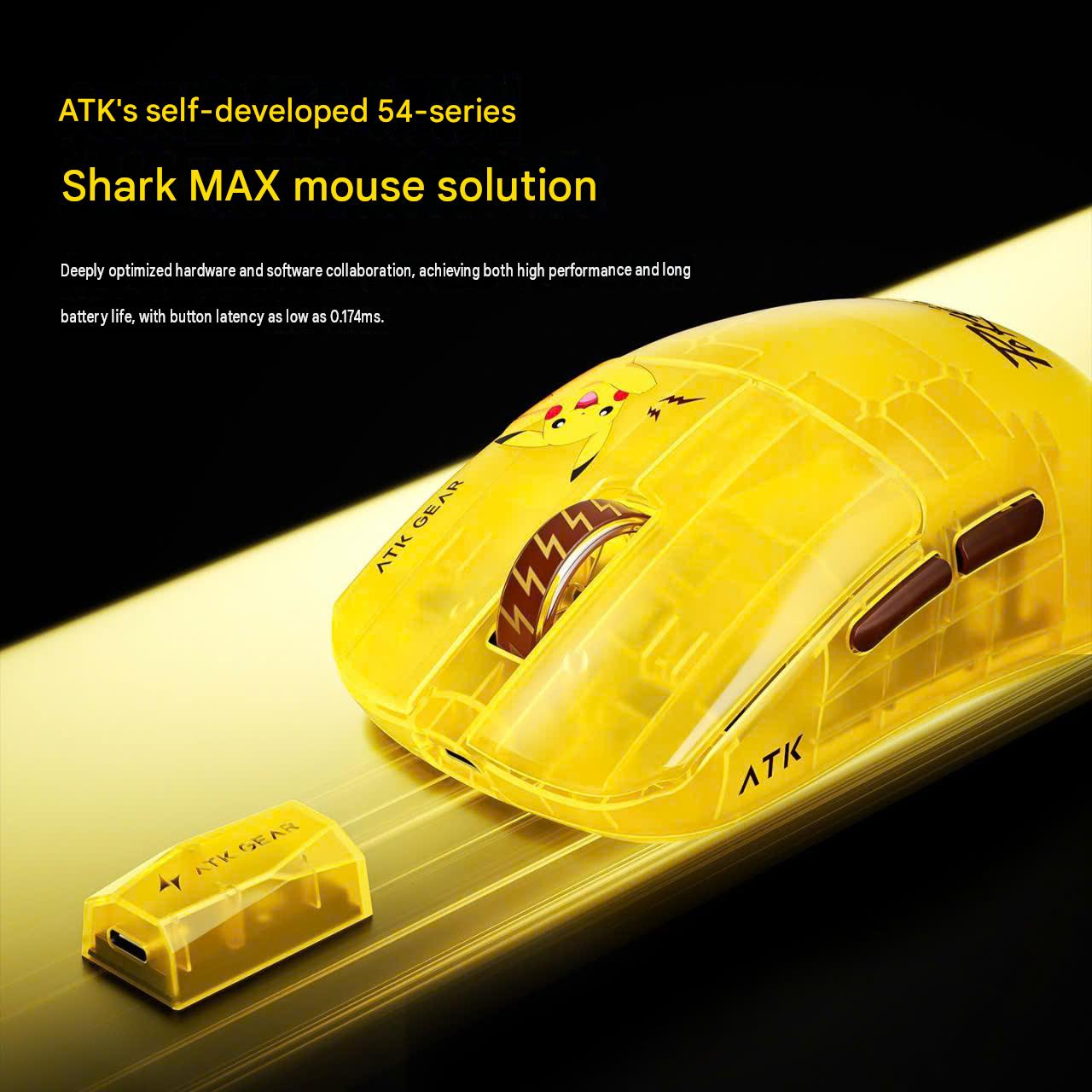 [GROUP BUY] CHUỘT GAMING ATK F1 V3 POKEMON EDITION