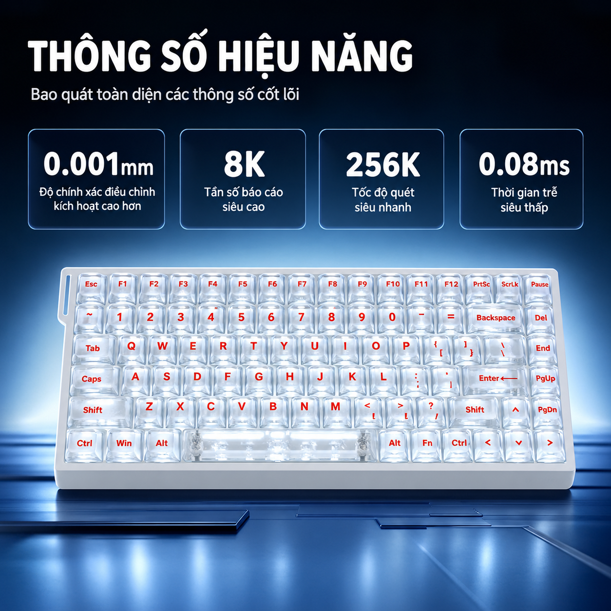 [GROUP BUY] MADLIONS MAD 75 PHỔ CẬP PHÍM HE RAPID TRIGGER 0,001MM