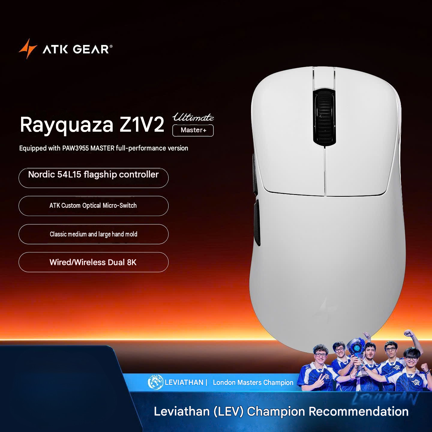 [GROUP BUY] ATK Z1 V2 ULTIMATE+ PAW3955 MASTER