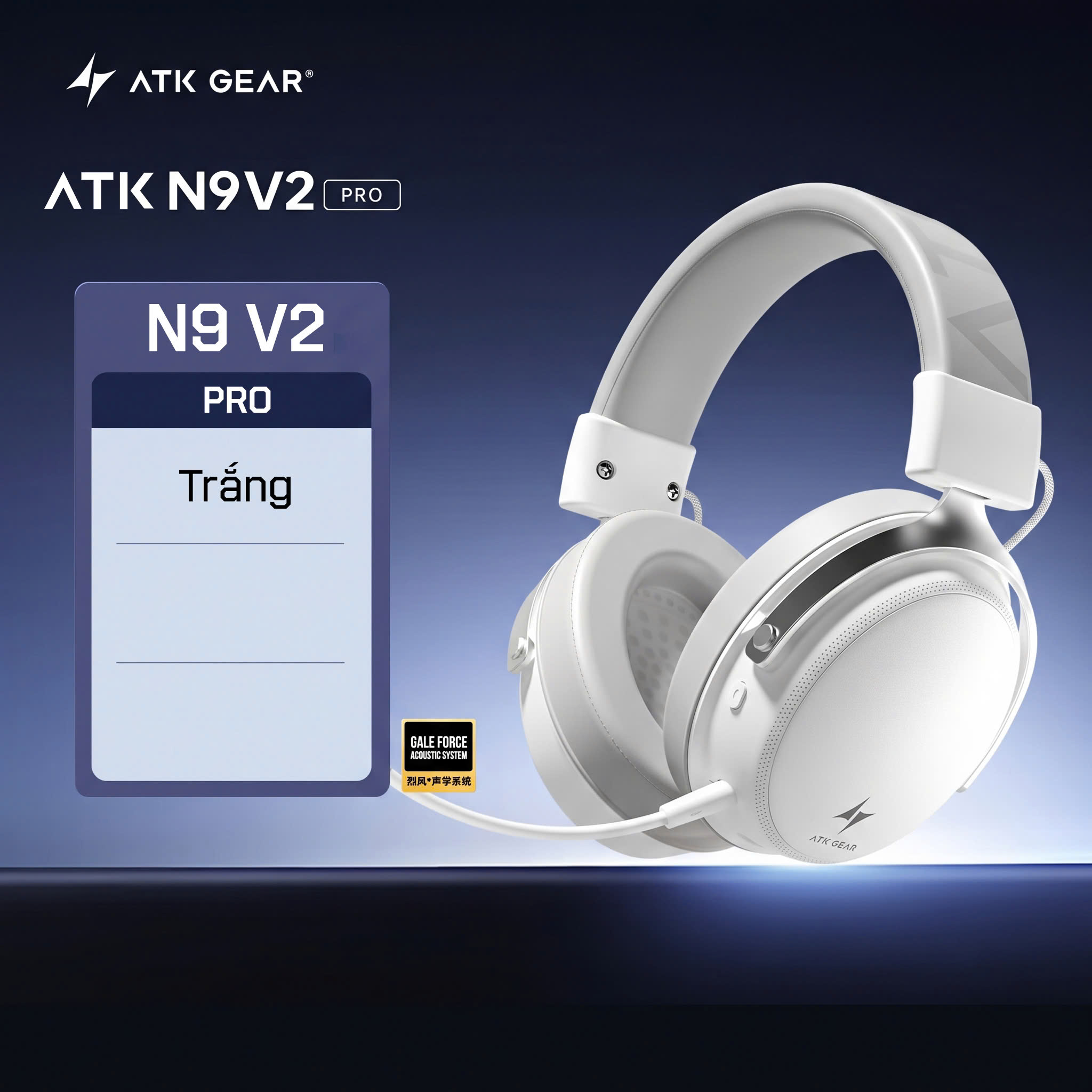 [GROUP BUY] TAI NGHE GAMING KHÔNG DÂY ATK N9 V2 SERIES