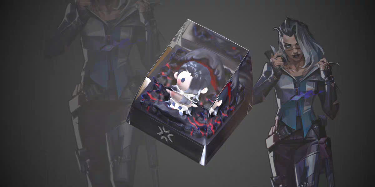 [Group Buy] Keycap Artisan VALORANT Full Agent Chính Hãng NF