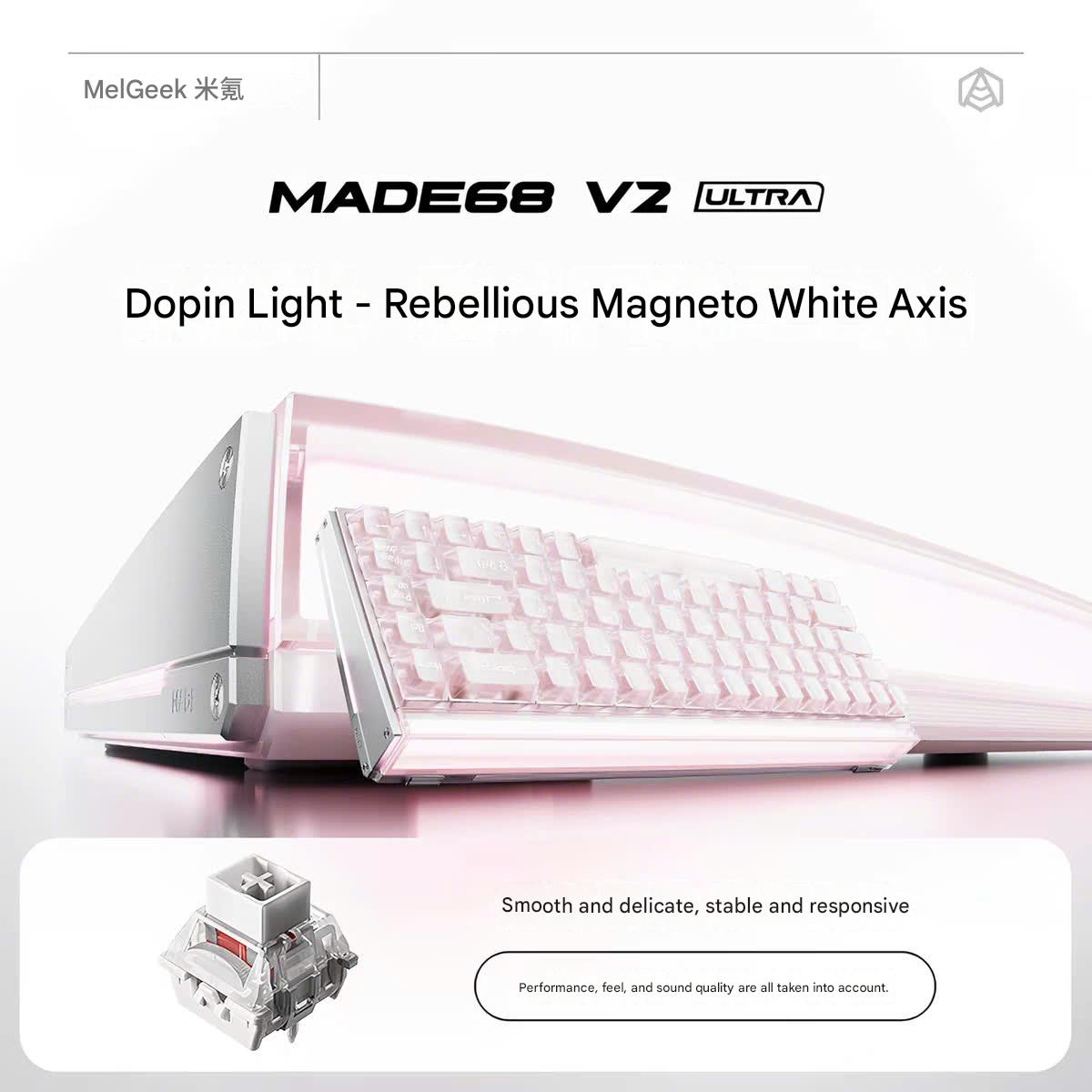[Đã Đóng Group Buy] Bàn Phím Gaming MelGeek Made68 Ultra V2