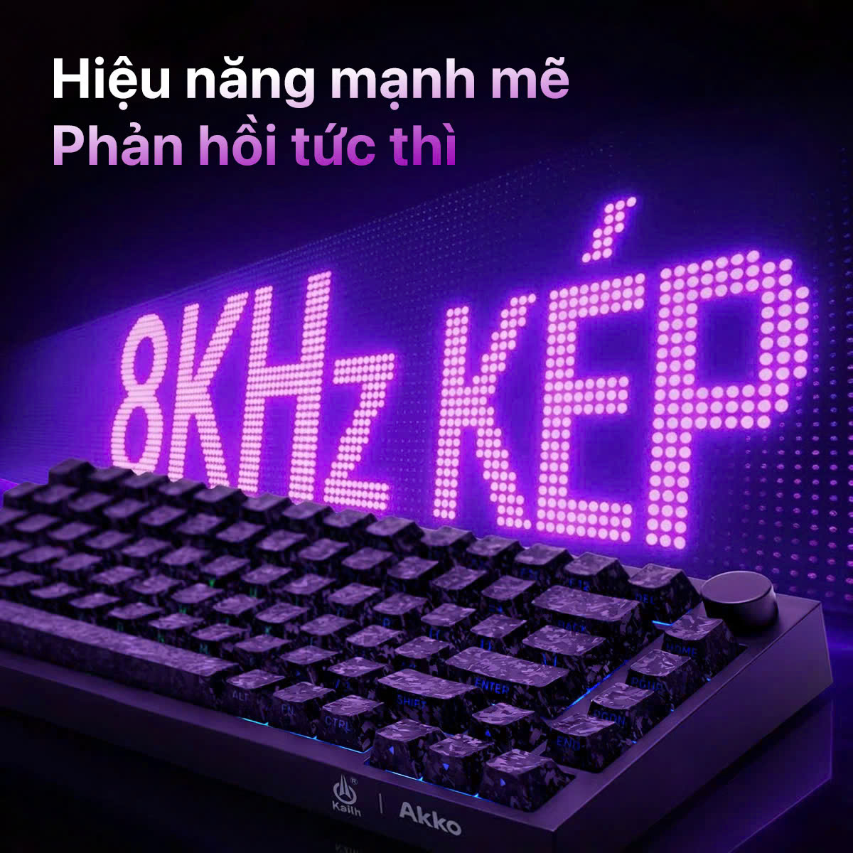 [Group Buy] Bàn Phím Cơ Gaming Akko 5075 V5 HE TMR