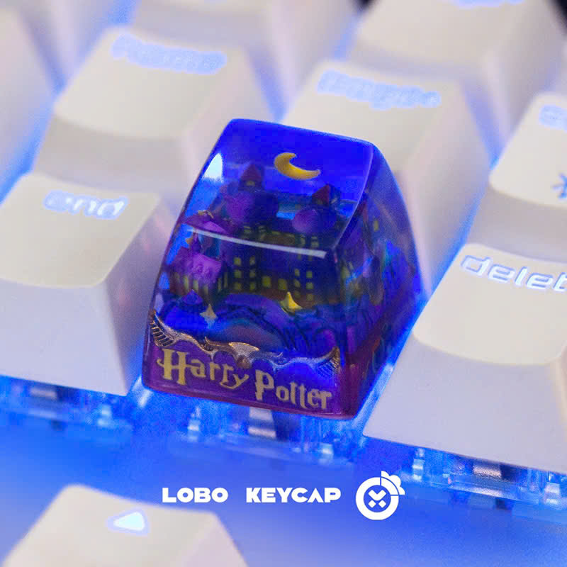 [Group Buy] Keycap Artisan Resin Lâu Đài Harry Potter