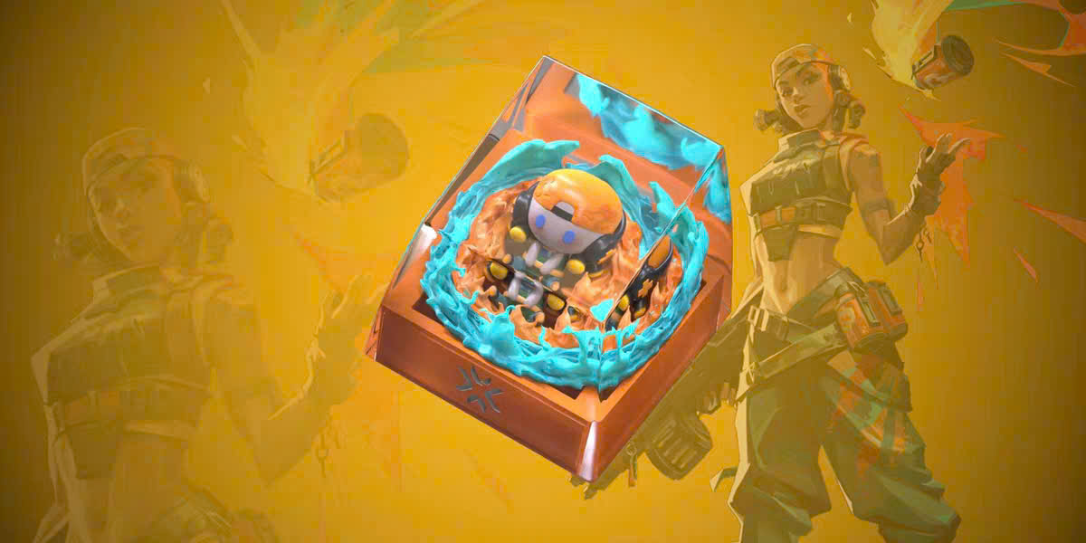 [Group Buy] Keycap Artisan VALORANT Full Agent Chính Hãng NF