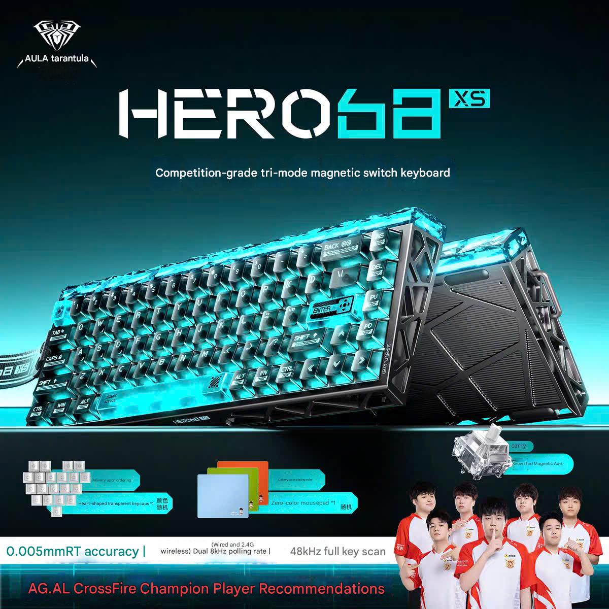 [Group Buy] Bàn Phím HE Gaming Hero68 XS
