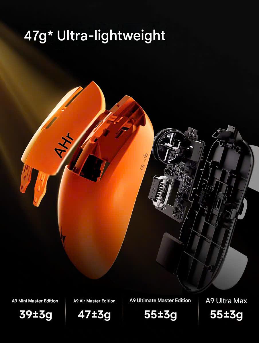 [Đã Đóng GB] Chuột Gaming ATK A9 Mini Paw 3955 Master