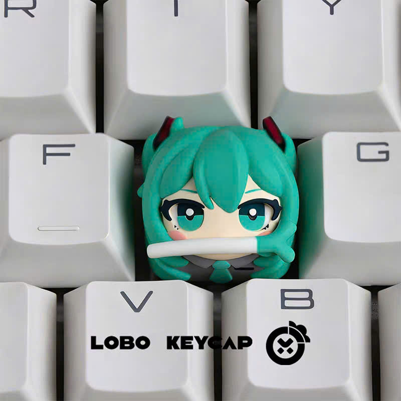 Keycap Artisan Vocaloid Miku Chính Hãng Lobo