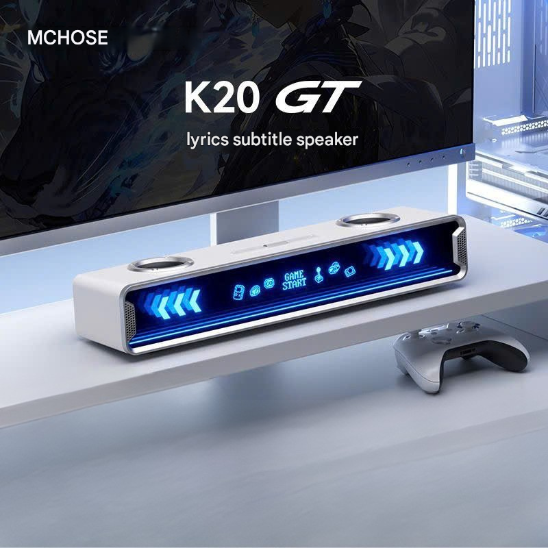 [Đã Đóng GB] Loa Gaming Soundbar K20 GT Màn Hình Pixel Bar