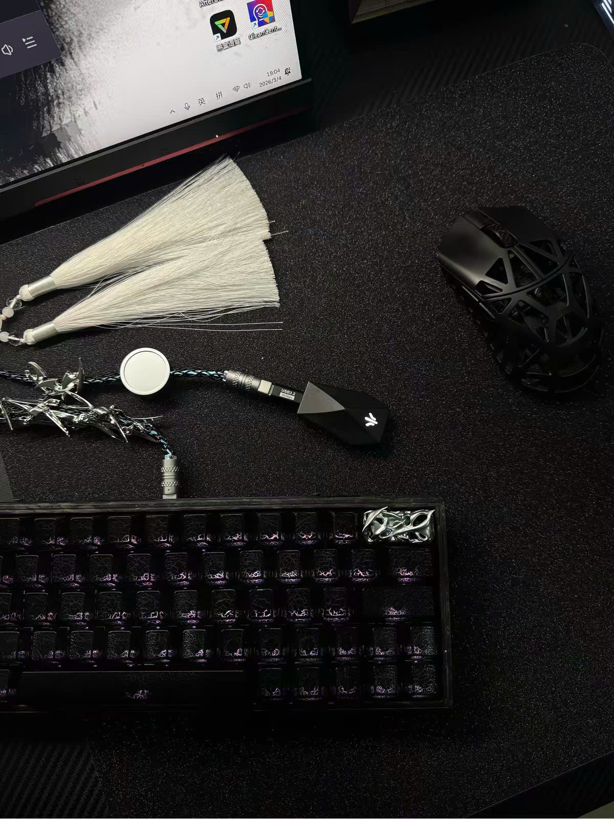 [GROUP BUY] COMBO DÂY 8K POLLING RATE 2 ĐẦU OUTPUT 8K FULL PHỤ KIỆN DIY