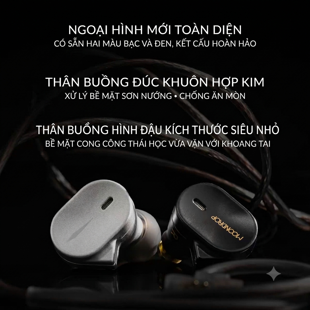 [GROUP BUY] TAI NGHE IEM QUỐC DÂN MOONDROP CHU 3