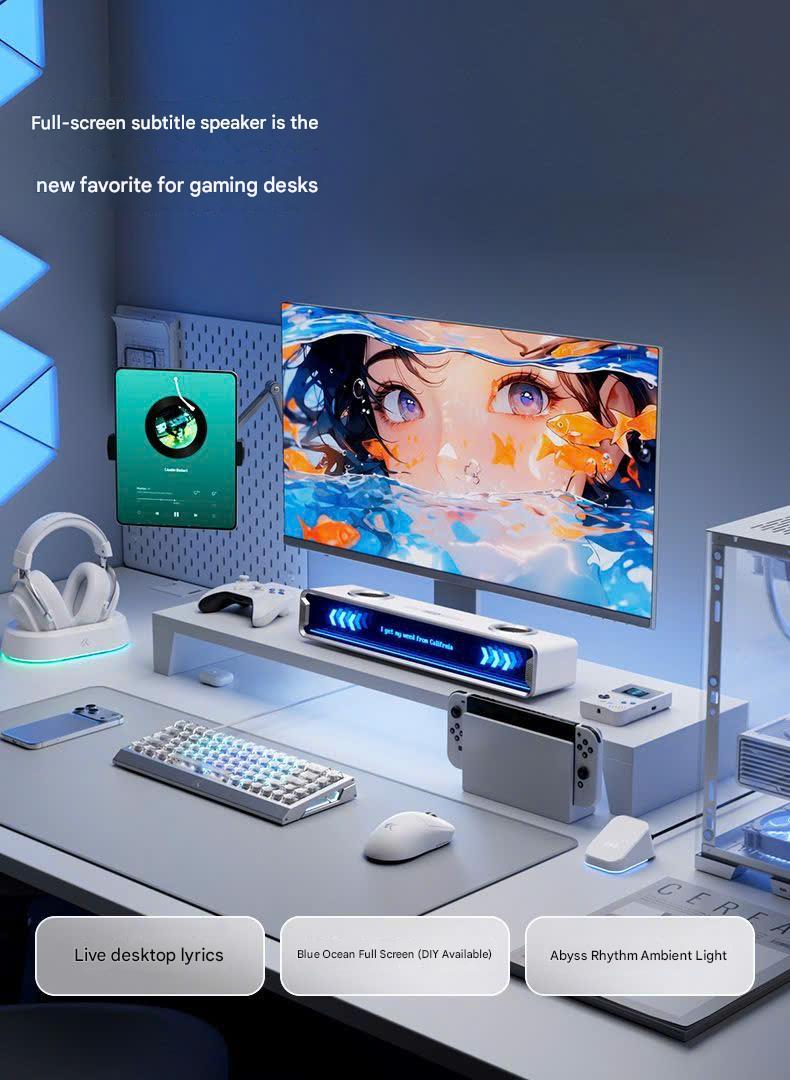 [Đã Đóng GB] Loa Gaming Soundbar K20 GT Màn Hình Pixel Bar