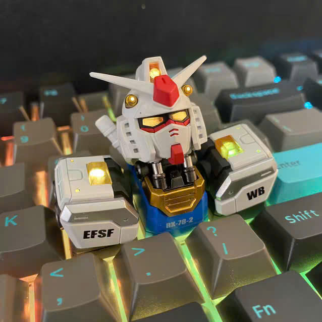 [Group Buy] Keycap Artisan Gundam RX-87 Khổng Lồ Chính Hãng NF