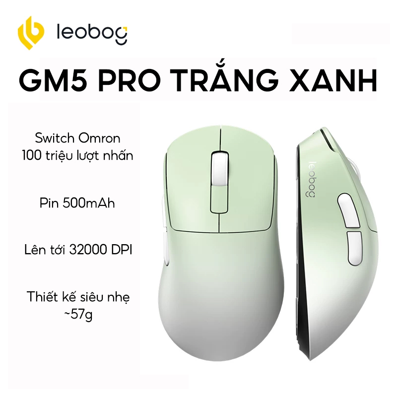 [Group Buy] Chuột không dây gaming Leobog GM5