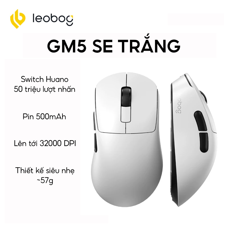[Group Buy] Chuột không dây gaming Leobog GM5