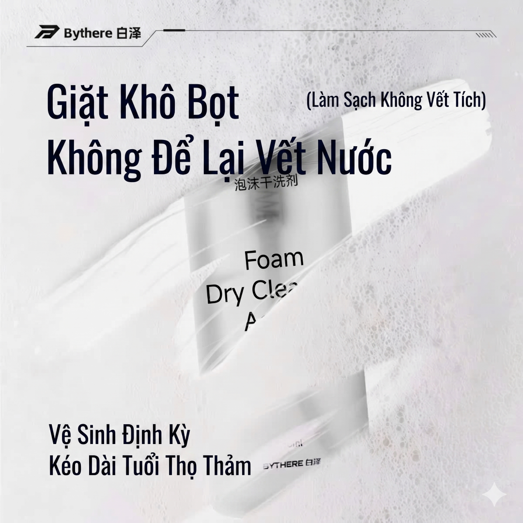 [Đã Đóng GB] Chai Xịt Giặt Khô Dạng Foam Bythere