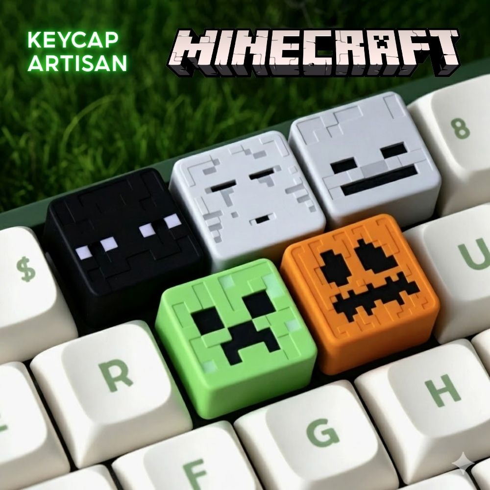 Keycap Artisan Nhân Vật Minecraft LOBO