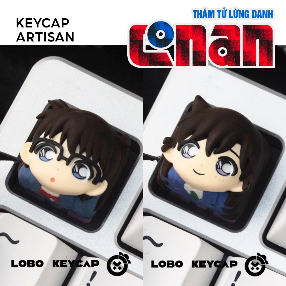 Keycap Artisan LOBO Thám Tử Lừng Danh Conan