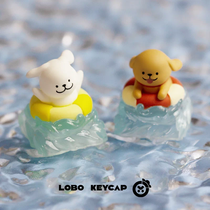 Keycap Artisan LOBO Line Puppy - Sticker Line