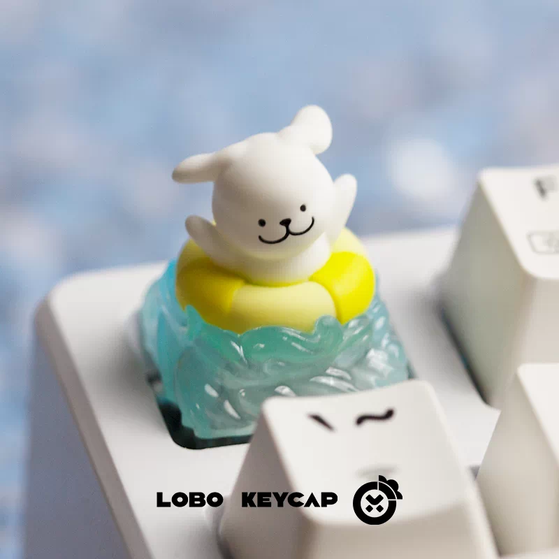 Keycap Artisan LOBO Line Puppy - Sticker Line
