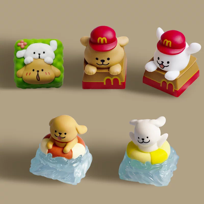 Keycap Artisan LOBO Line Puppy - Sticker Line