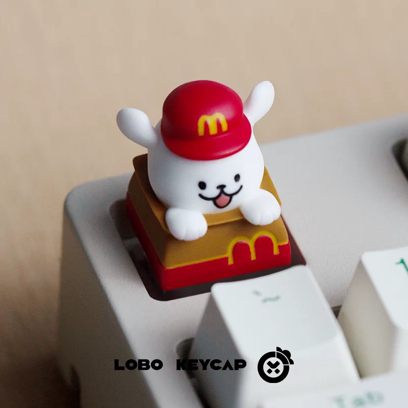 Keycap Artisan LOBO Line Puppy - Sticker Line