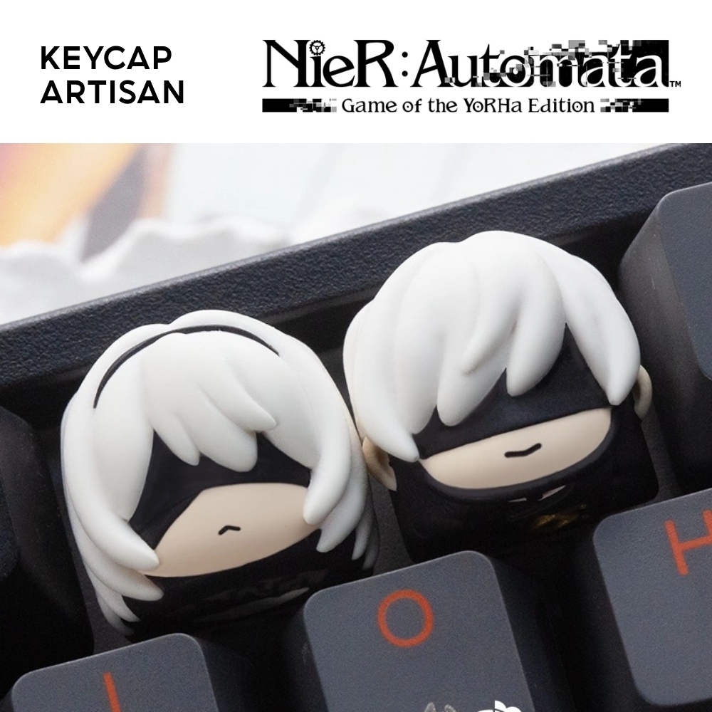 Keycap Artisan LOBO 2B / 9S - Nier:Automata