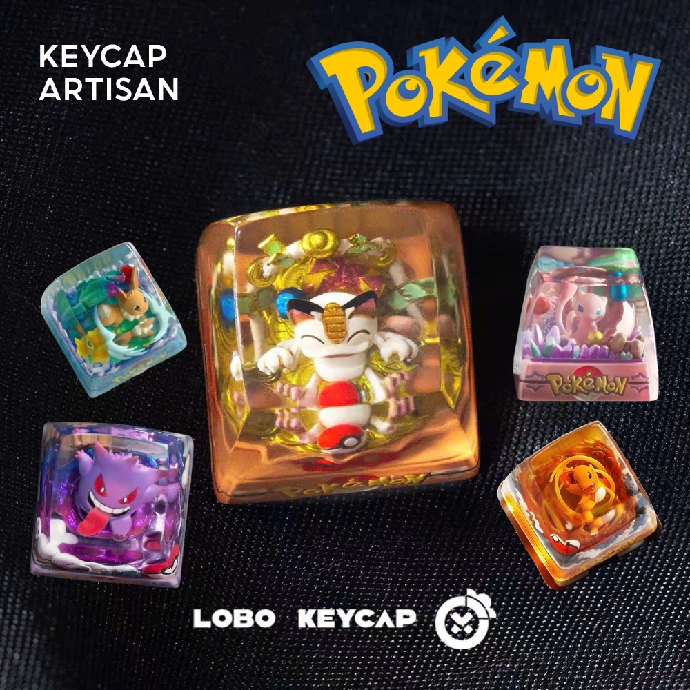 Keycap Artisan LOBO Pokemon Resin