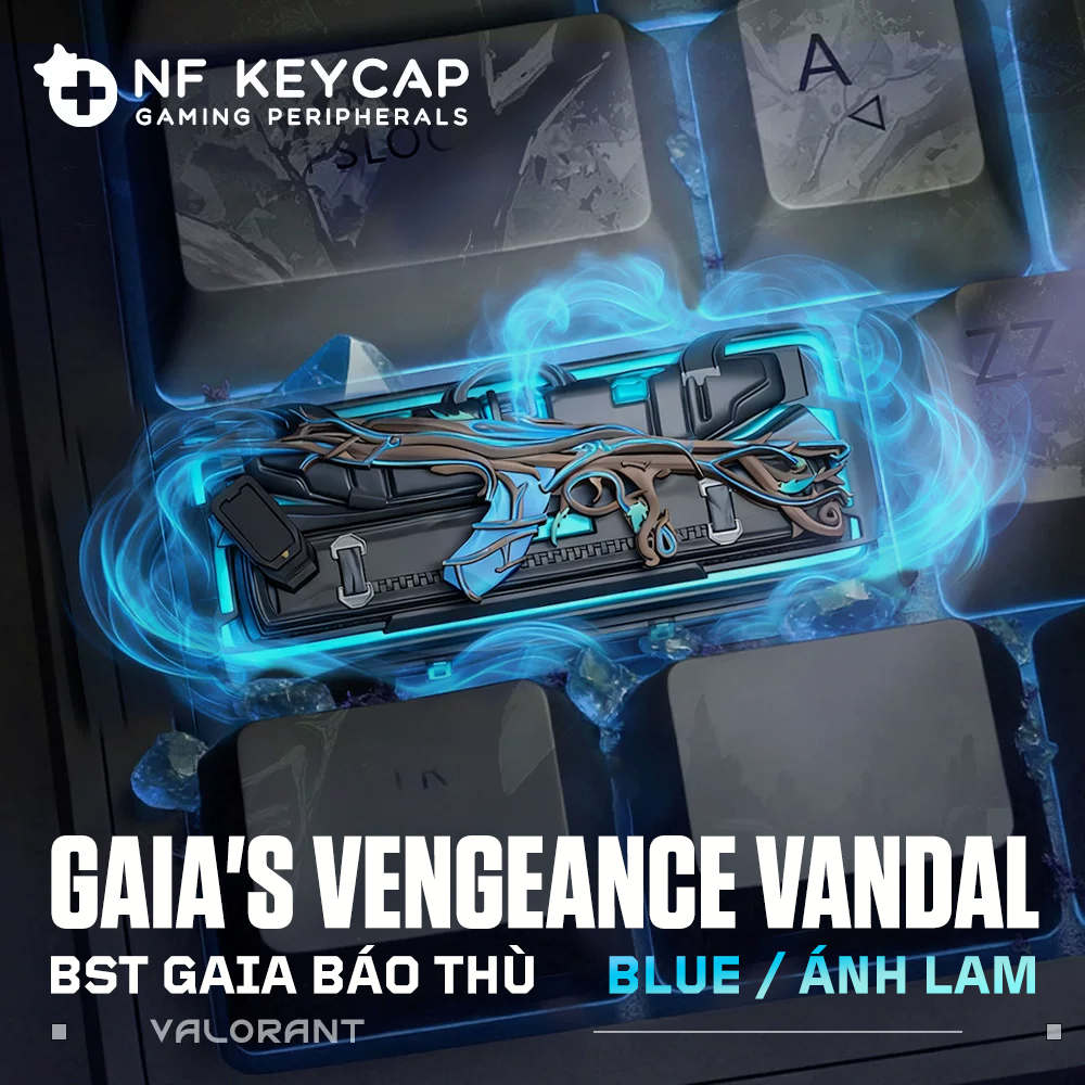 [Đã Đóng GB] Keycap Artisan Skin Valorant Chính Hãng NF - BST Gaia/RGX/Mystbloom/Sovereign/Kuronami