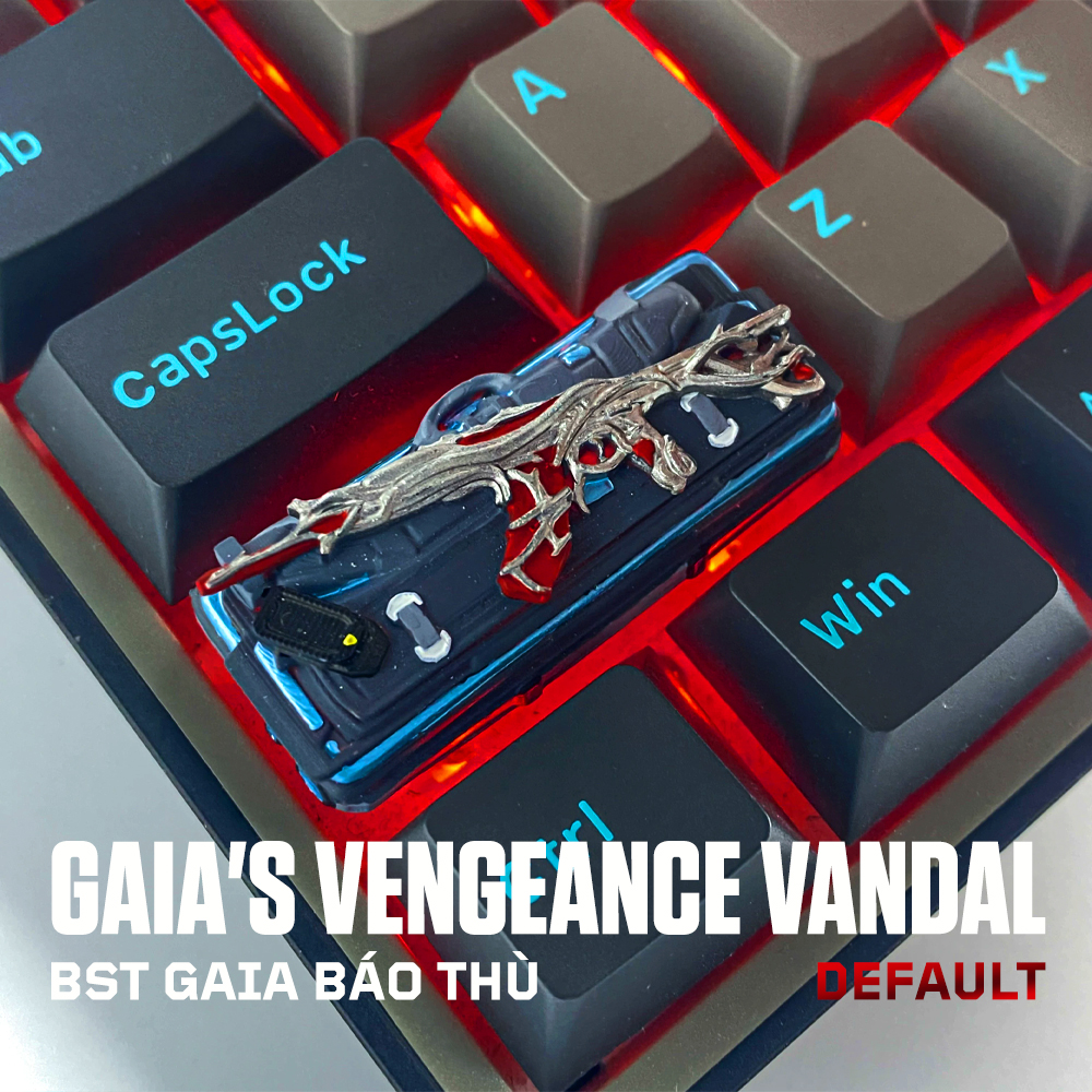 [Đã Đóng GB] Keycap Artisan Skin Valorant Chính Hãng NF - BST Gaia/RGX/Mystbloom/Sovereign/Kuronami