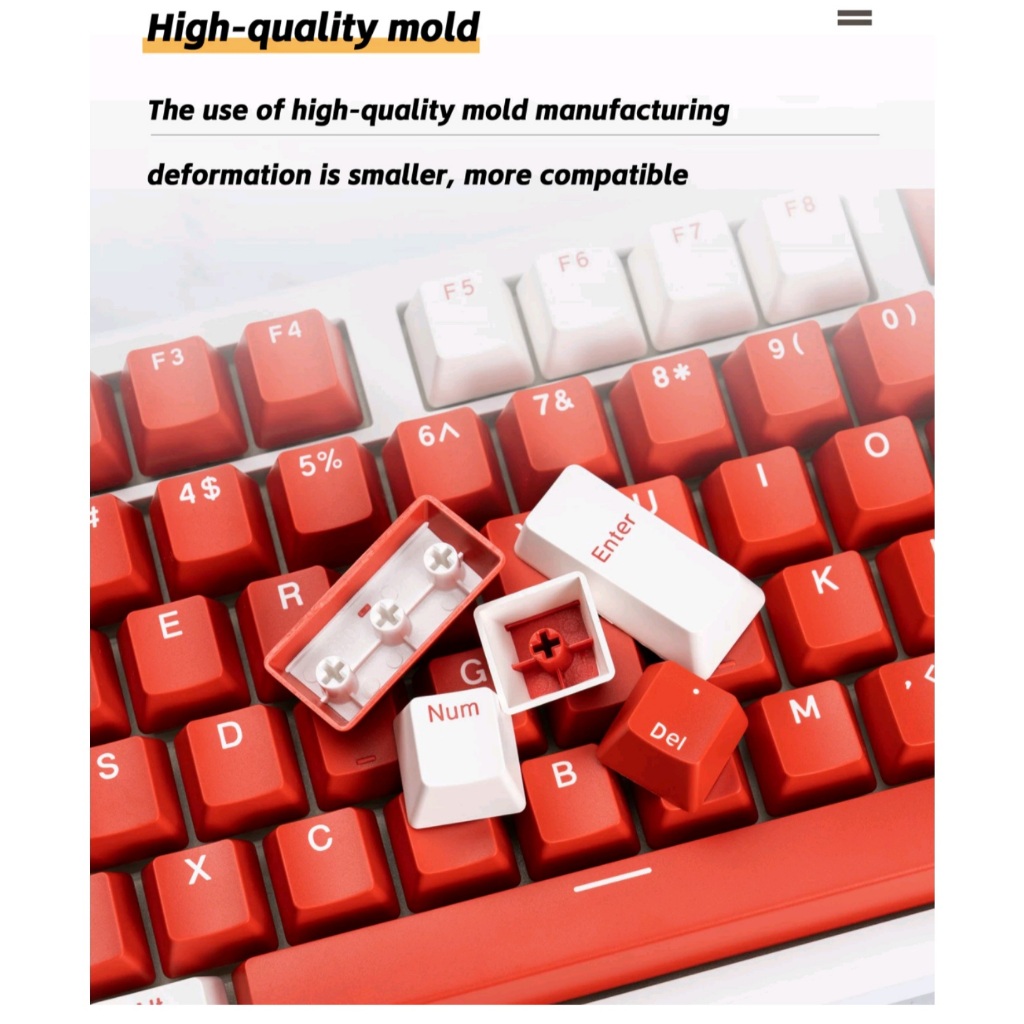 Keycap OEM Profile - PBT Double Shot- Phú Hợp Cho Nhiều Layout - Giá Rẻ - TTKeyboard
