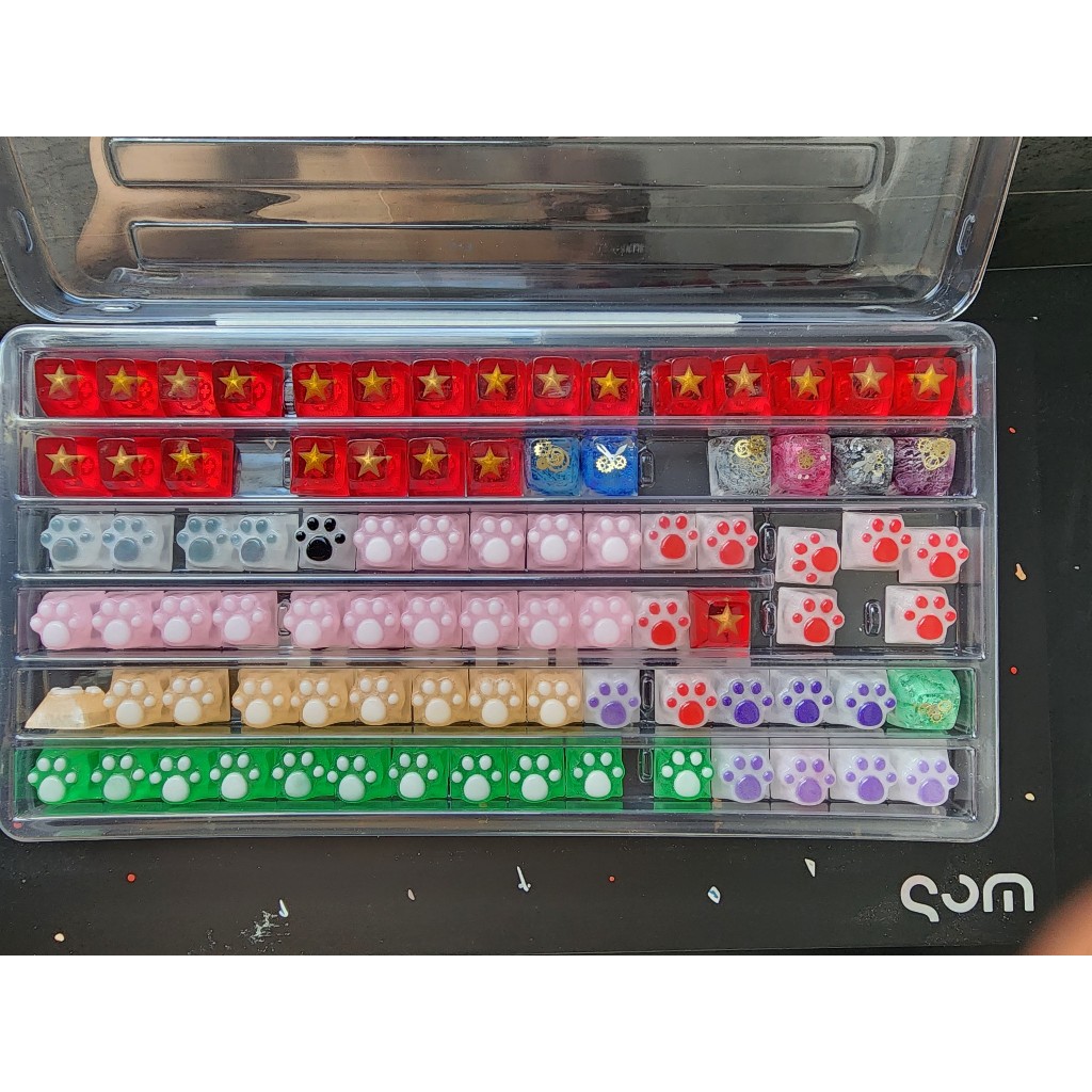 Keycap Resin Decor Bàn Phím Giá Rẻ - TTKeyboard - OEM Profile - SA Profile