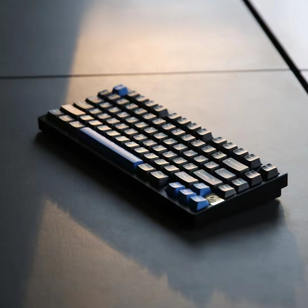 Bàn Phím Cơ Không Dây AL75 Nhôm CNC Anode 3 Mode- Mạch Xuôi - Led RGB - Hotswap 5 Pin - Badget Mạ Vàng 18K - TTKeyboard