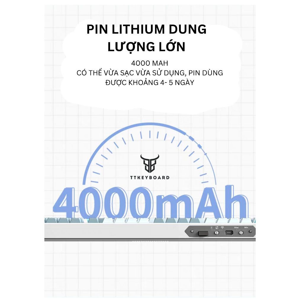 [Hỏa Tốc]Bàn Phím Cơ Bluetooth Xinmeng X98 PRO - Led RGB - Led Viền - Hotswap 5 Pin - Mạch Xuôi - Full Foam - TTKeyboard