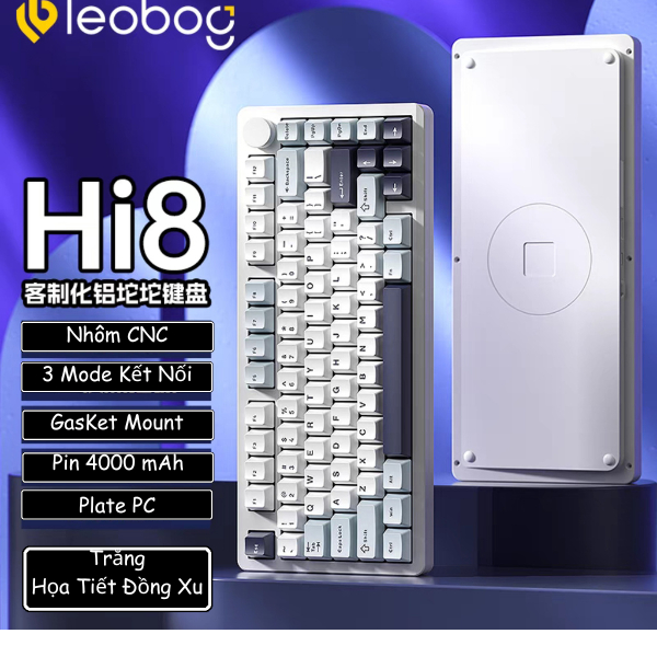 KIT LEOBOG HI8 NHÔM CNC 3 MODE