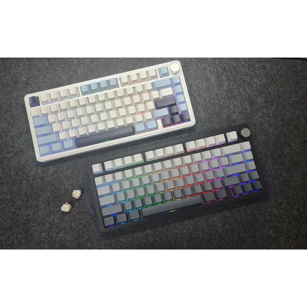 [Sẵn Hàng] Keycap Bóc Phím Cho Bàn Phím Cơ - Chất Liệu PBT DoubleShot - Layout 75% - Giá Rẻ - TTKeyboard