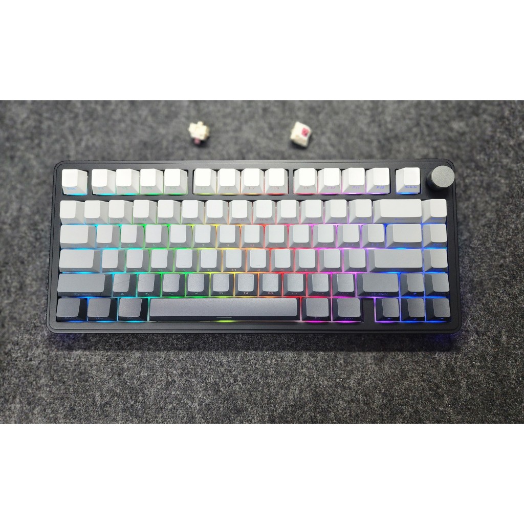 [Sẵn Hàng] Keycap Bóc Phím Cho Bàn Phím Cơ - Chất Liệu PBT DoubleShot - Layout 75% - Giá Rẻ - TTKeyboard