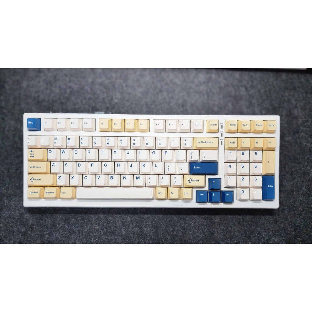 [Sẵn Hàng] Keycap Bóc Phím Cho Bàn Phím Cơ - Chất Liệu PBT DoubleShot - Layout 98% - Giá Rẻ - TTKeyboard
