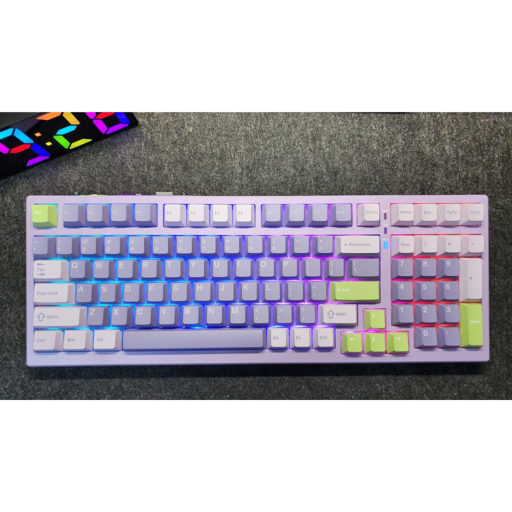 [Sẵn Hàng] Keycap Bóc Phím Cho Bàn Phím Cơ - Chất Liệu PBT DoubleShot - Layout 98% - Giá Rẻ - TTKeyboard