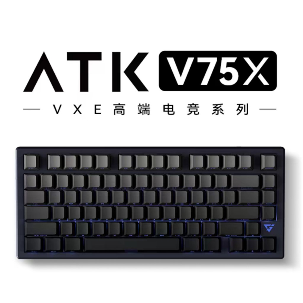 [Hỏa Tốc] Bàn Phím Cơ Bán Nhôm Không Dây VXE ATK V75X - 3 Mode - Mạch Xuôi - Led RGB - Độ Trễ Siêu Thấp - TTKeyboard
