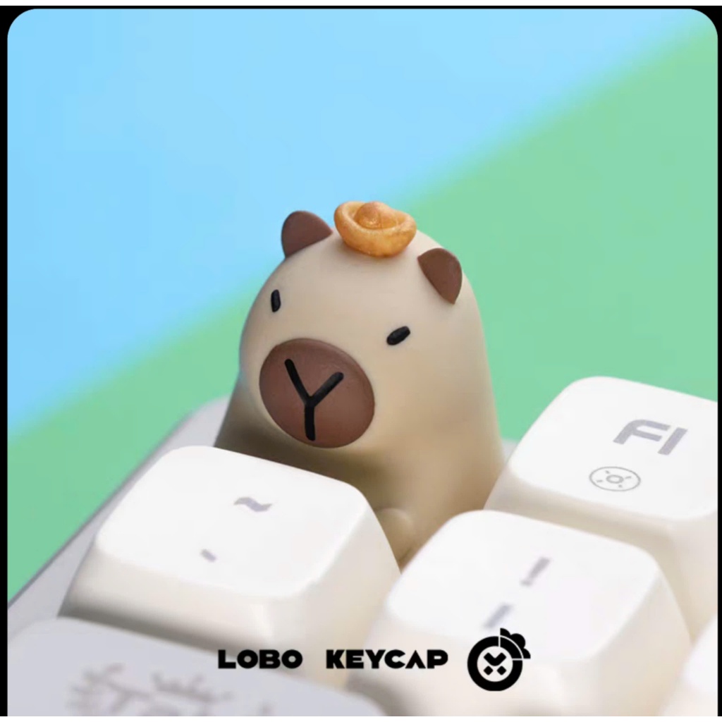 [Hỏa Tốc] Keycap Artisan Capybara Chuột Lang Nước- Chính Hãng Lobo - TTKeyboard